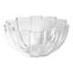 Villeroy and BVoch Large Crystal Salad Bowl: Scalloped Neptun Design, 2000s
