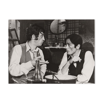 Original cinema photo "Borsalino" Alain Delon, Jean-Paul Belmondo