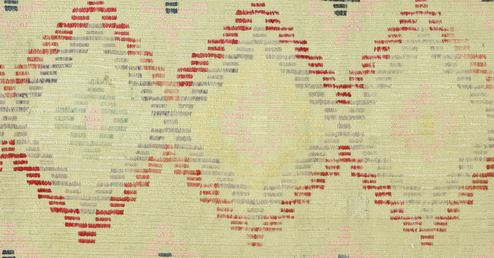 Anatolian handmade kilim rug 244 cm x 76 cm