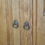 Antique oak grocery furniture