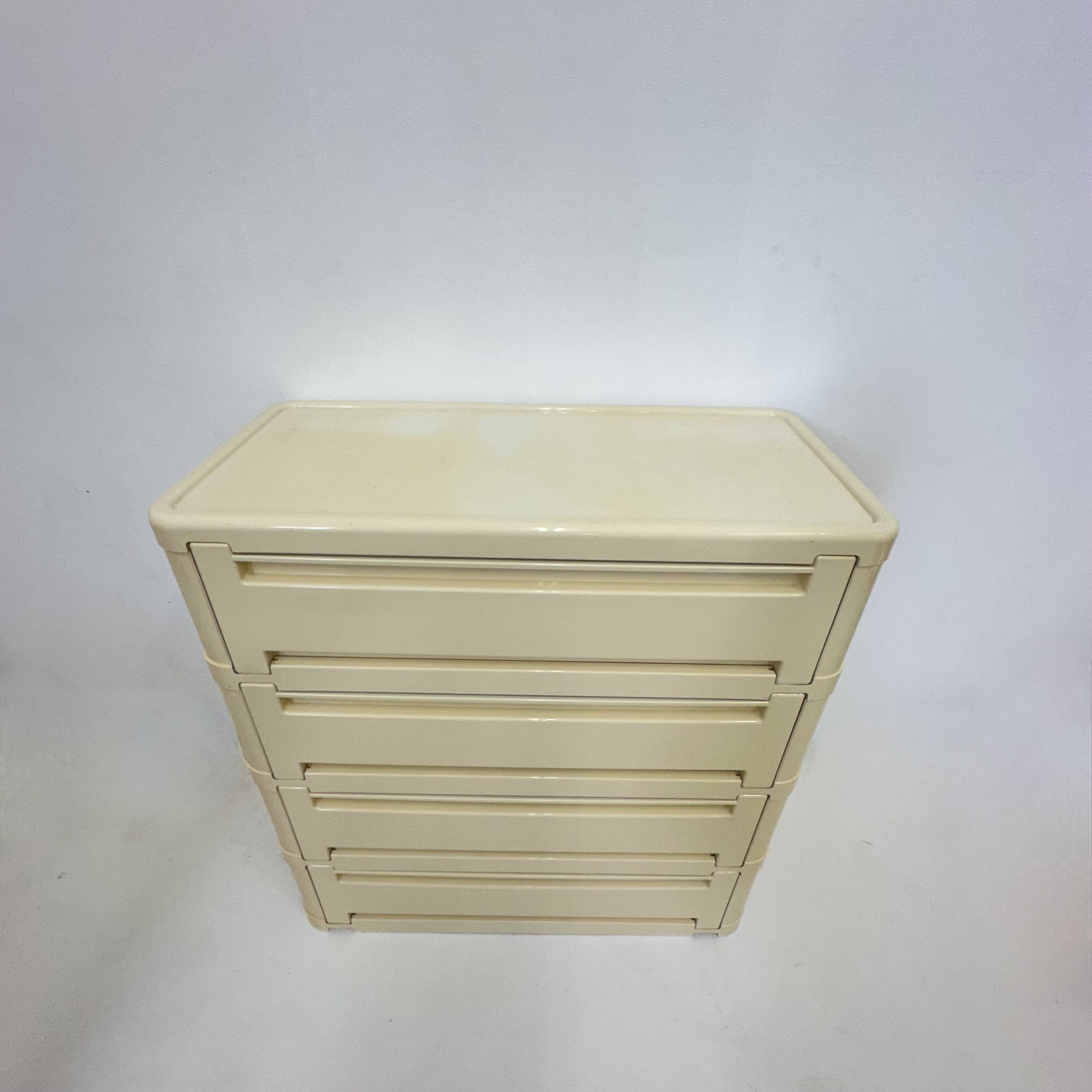 Olaf Von Bohr for Kartell Mod. 4963 Chest of Drawers, Italy 1970s