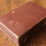 Brown suitcase