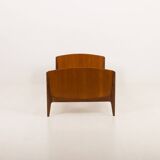 Danish mid century modern teak bed by Sidelmann Jakobsen, 1960s