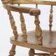 Rustic Antique English Countryhouse Captain Armchair
