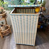 Laundry chest in scoubidou 60s