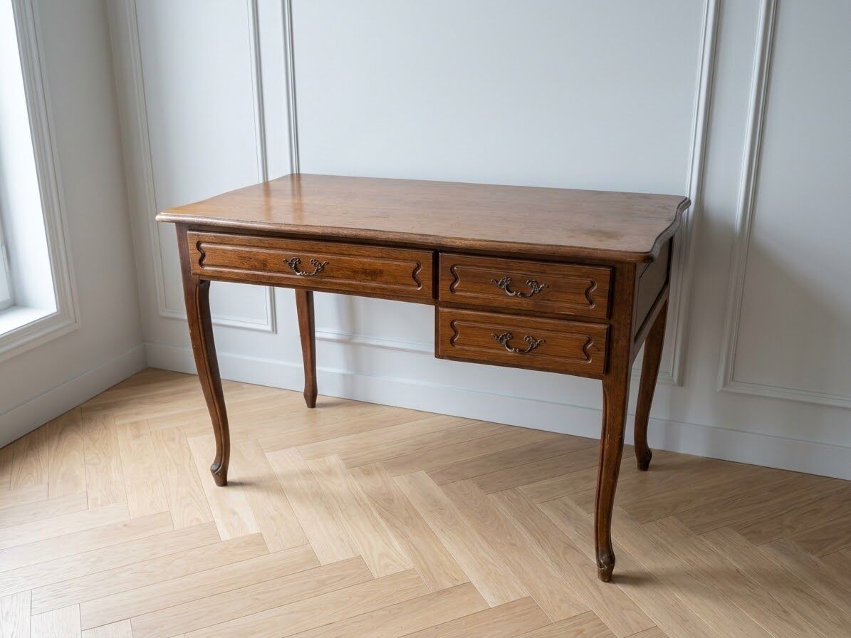 Louis XV wooden desk