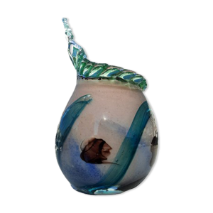 Vase en verre soufflé