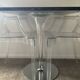 Ensemble Philippe Starck Kartell table à manger Top Top et 2 fauteuils Louis Ghost