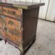 Small Chinese cabinet h 62 cm, 62cm x 37 cm 2 drawers, 2 doors