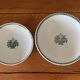 Set fruit cup & old composition in earthenware of Saint Amand (North) Late nineteenth century.
