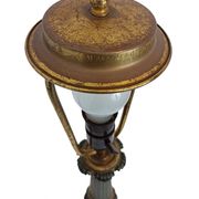 Lampe table française Second Empire, régule et laiton, XIXe
