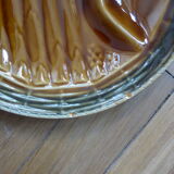 Set of 6 Sarreguemines asparagus plates