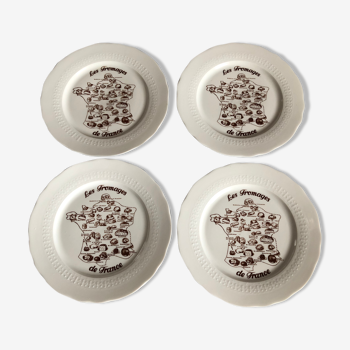 Set of 4 cheese plates