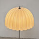 Floor lamp metal and yellow plastic, 1960