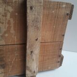 Transport case L58xD30,5xH34cm wood storage