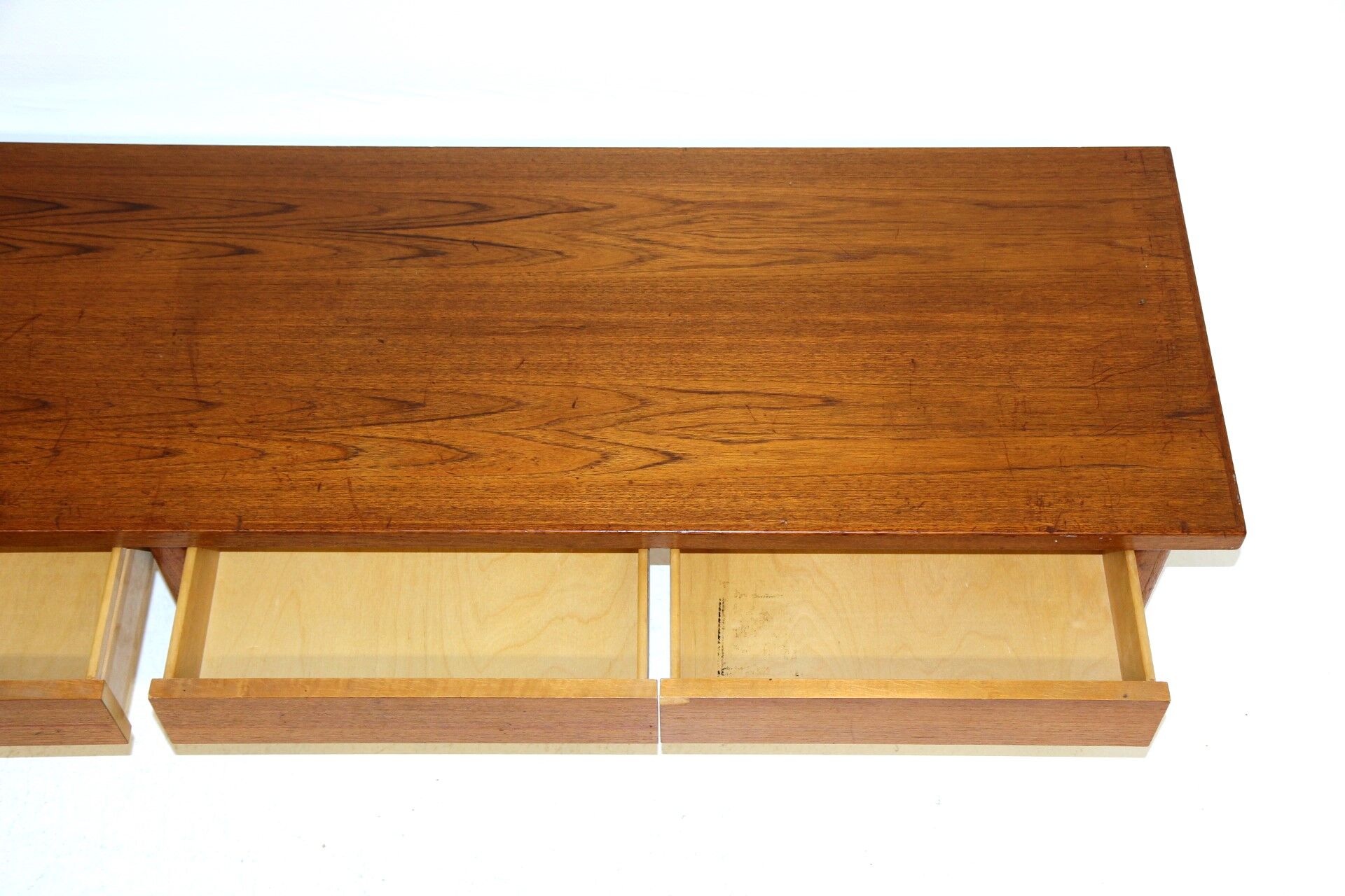 Minimalist teak bench, Sweden, 1960