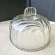Antique pressed glass cheese dome