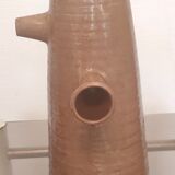 Pitcher in sandstone ringed by Arts Ceram - 70s