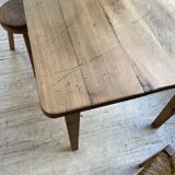 XL farmhouse table in beech and pine 3m
