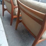 Pair of Scandinavian armchairs by Eugen Schmidt