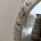 Vintage shell mirror handmade from the 70s.