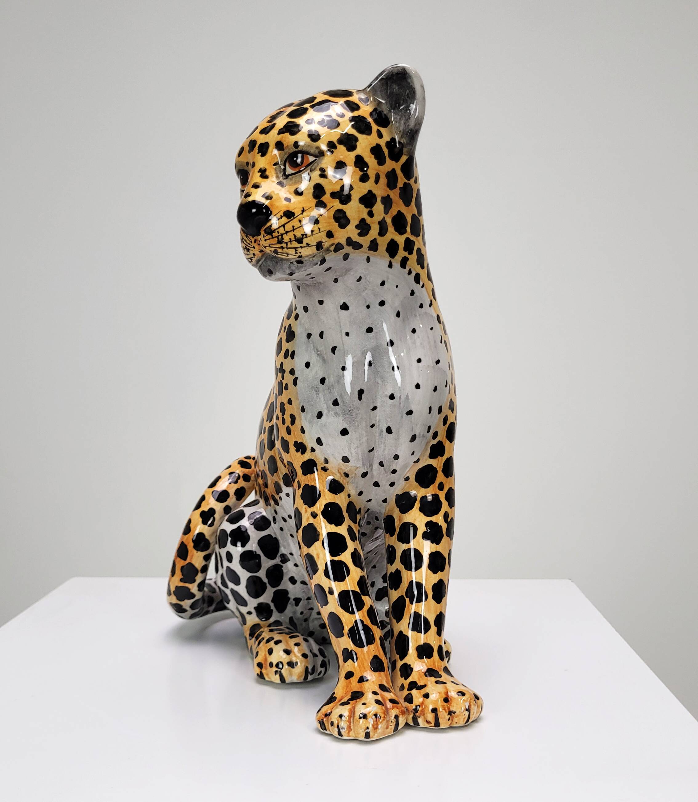 Vintage Ceramic Leopard