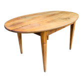 Oval farmhouse table 141.5 cm