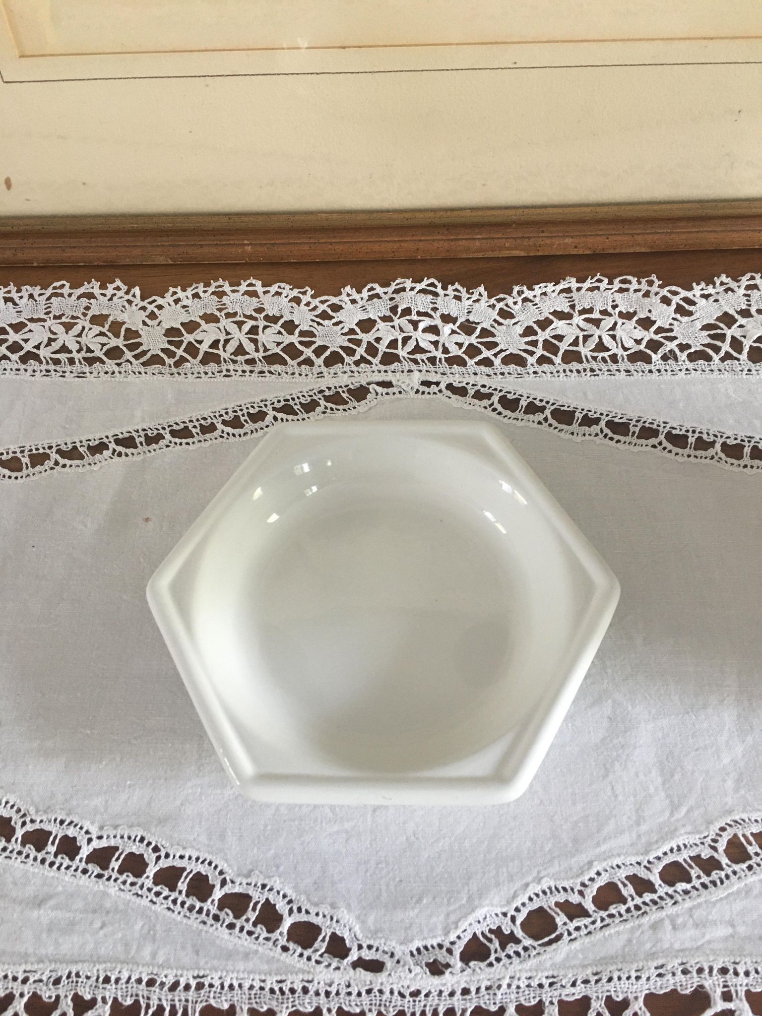 Vintage Pot Cover in English Ceramic