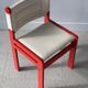 Vintage chair and children's desk, german 80s