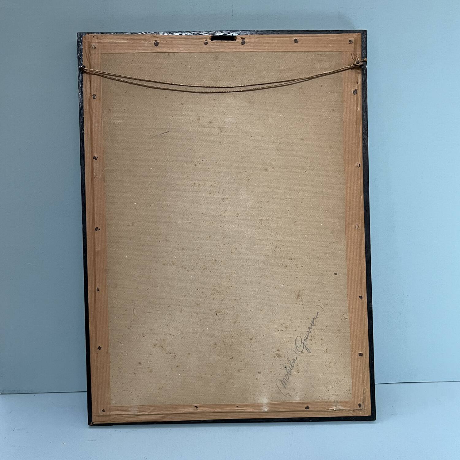 1950s painting "Moluba Warrior"