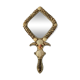 Miroir coquillages vintage