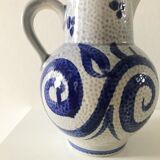 Blue pitcher West Germany