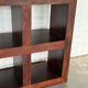 Large Solid Wood Open Bookcase / Room Divider — 180 cm