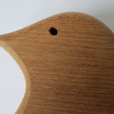 Wooden Swedish design 1970s candle holder (5 candles)  designed by Carl Nelson for Ta i Trä, Uppsala