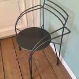 Fermob collection Silver Moon armchairs by Pascal Mourgue