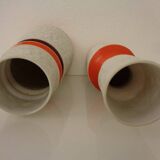 Space Age Op Art Vases from Royal KPM, 1960s, Set of 2