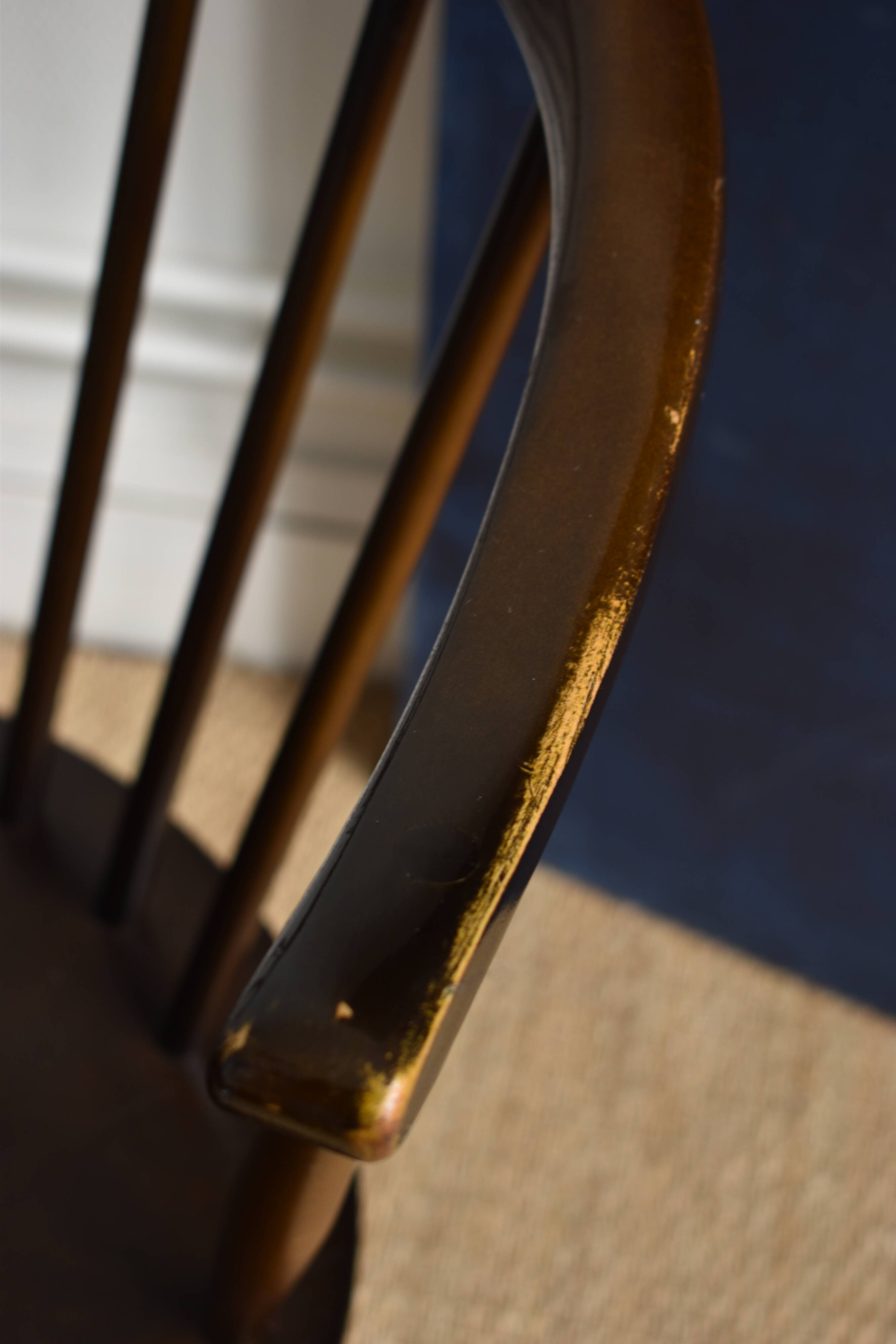 Vintage Ercol Buckingham armchairs