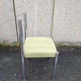 6 Roche Bobois steel chairs