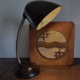 Industriële bureaulamp in bakeliet, E. K. Cole, jaren 30, Tsjechië.