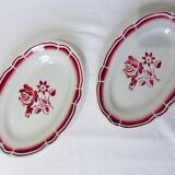 2 vintage porcelain saucers 210161