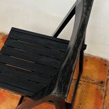 Paire de Chaise Aldo Jacober noir