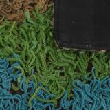 Tapis vintage en laine douce et colorée 7x10, 205x307 cm SK 70373