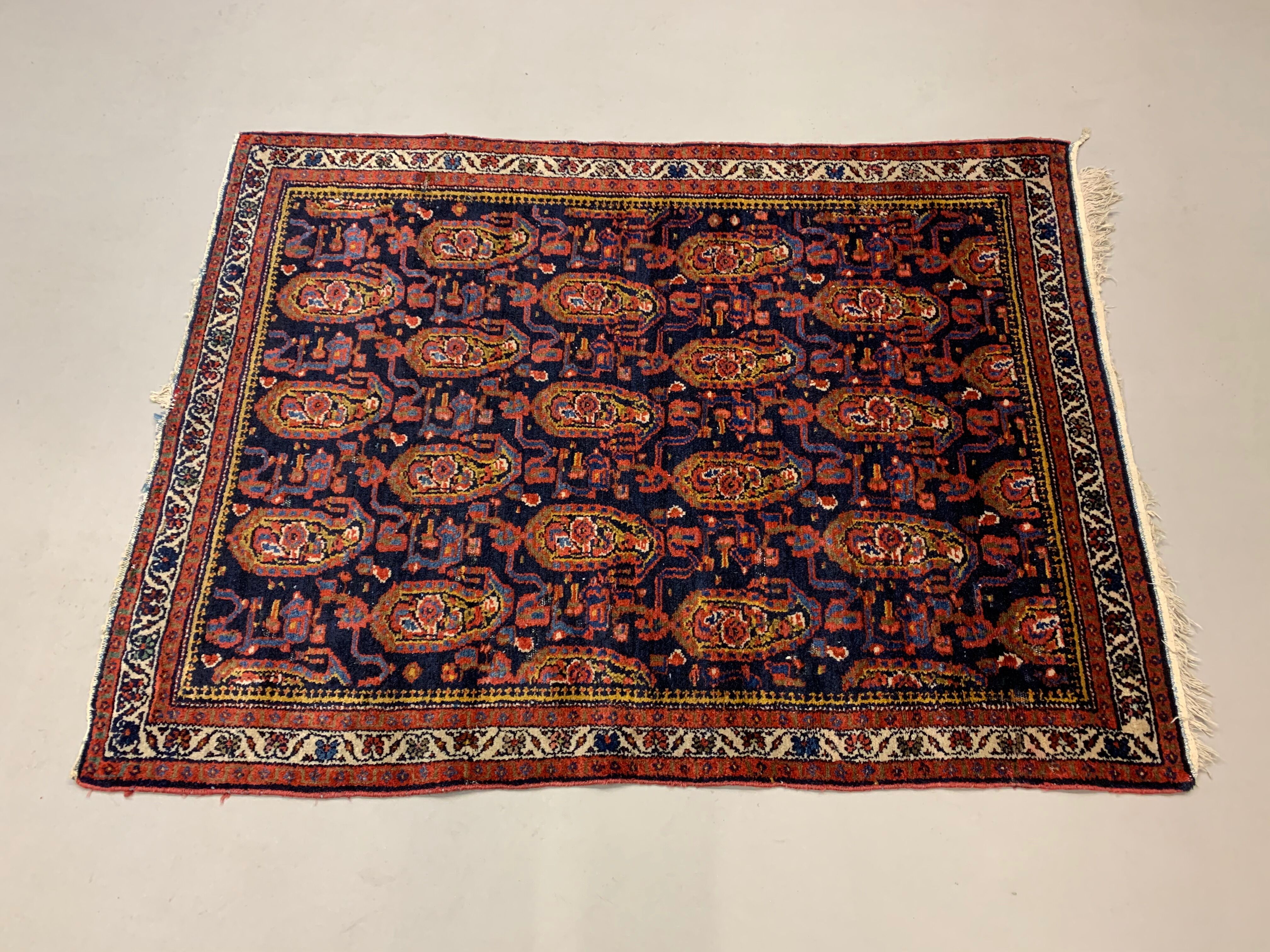 Vintage malayer rug 145x110 cm
