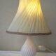 Lampe Chatard en opaline rose