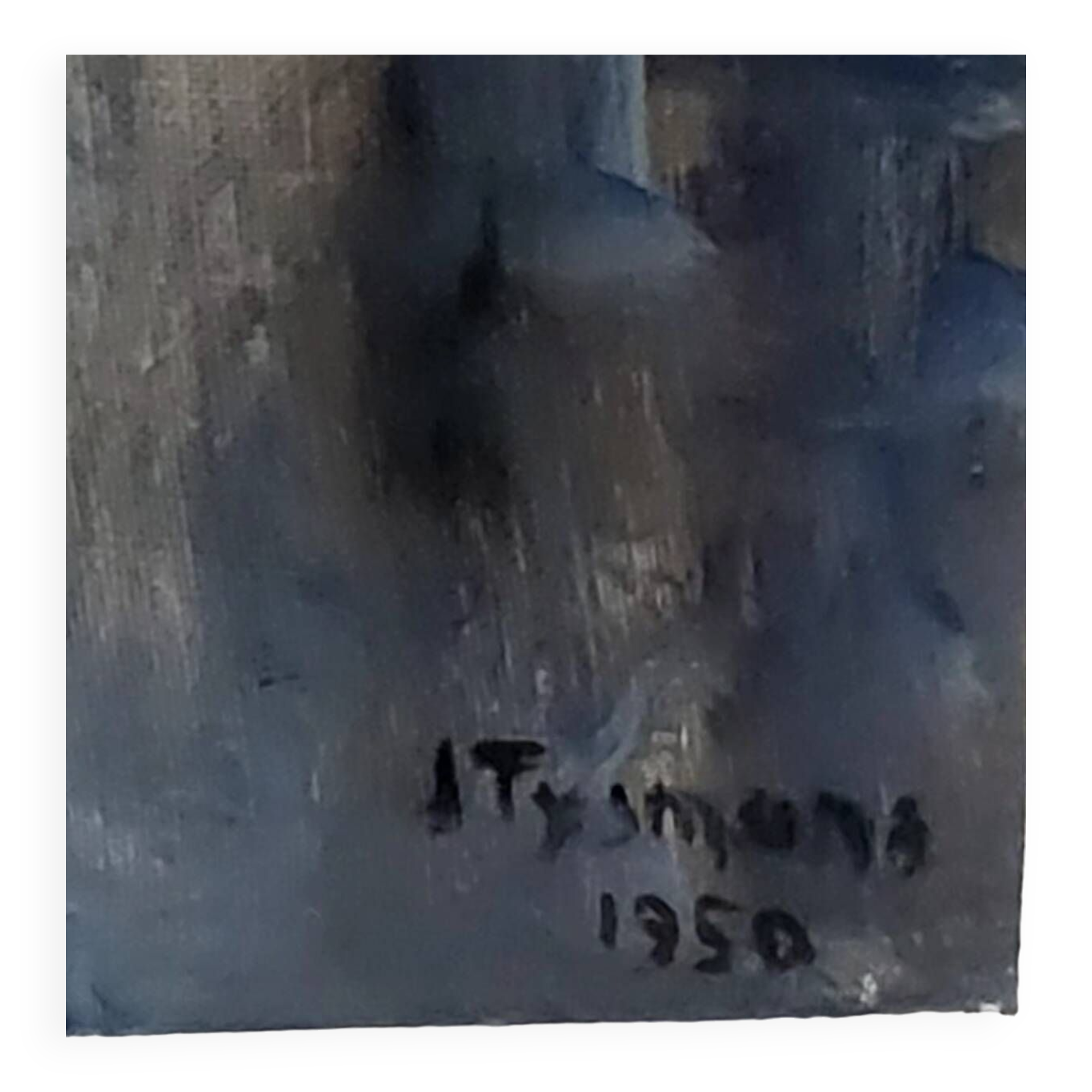 Portrait oil on canvas