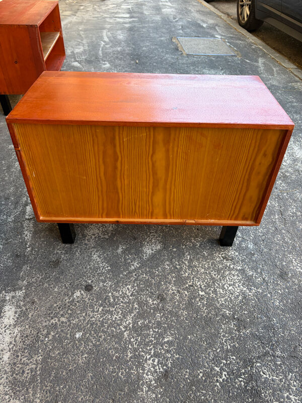 Enfilade modulable 3 caissons vintage bois année 80´s