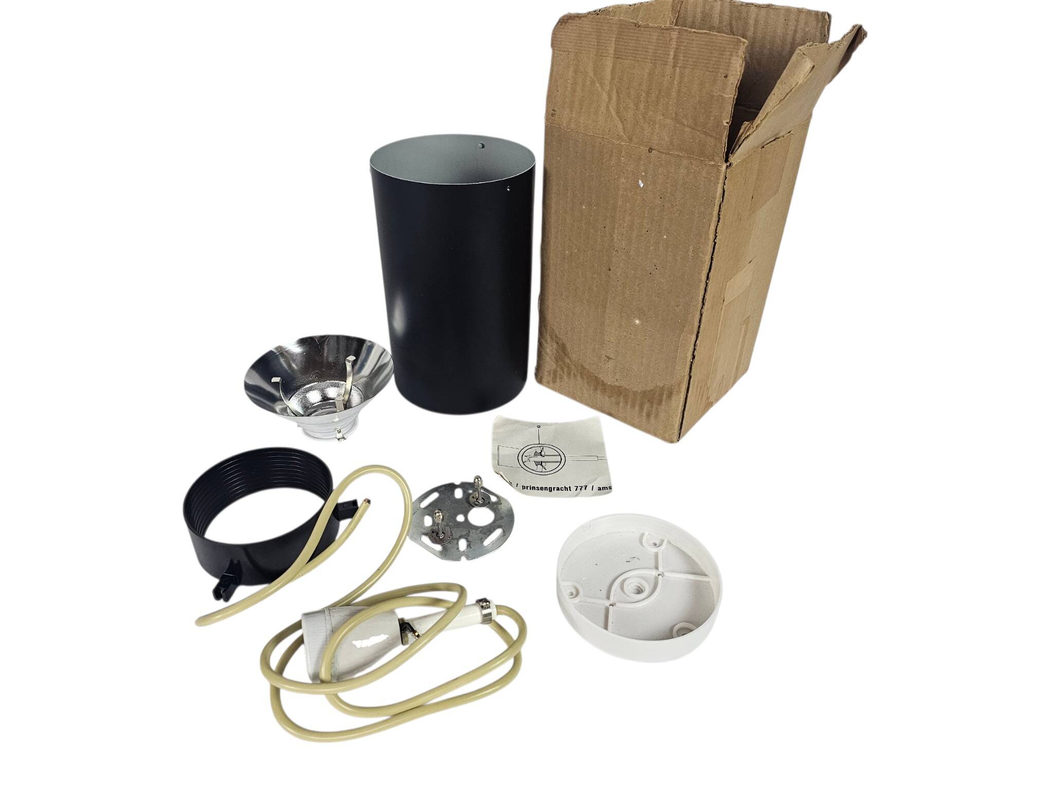Raak Amsterdam - modèle R 270 - lampe suspendue cylindrique - Pays-Bas - 196