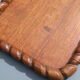 Solid wood tray from the 1940s-50s.