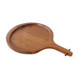 Teak cheese dish, Mandalay