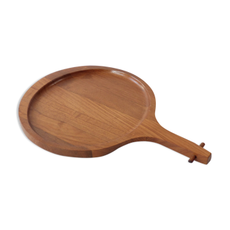 Teak cheese dish, Mandalay